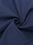 Women Solid Irregular Single-breasted Button Cotton Long Sleeve Linen Blouse