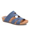 Pi Clue Artificial Leather Block Heel Slipper