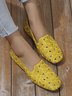 Floral Embroidered Slip On Casual Soft Loafers Fashion Shoes