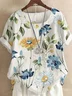 Regular Fit Cotton Elegant Blouse