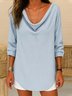 Women Striped Casual Long Sleeve T-shirt