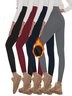 Warm High Waist Casual Sports Yoga Leggings Autumn And Winter Plus Fleece Tights Leggings