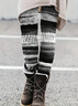 Printing Casual Tight Leggings